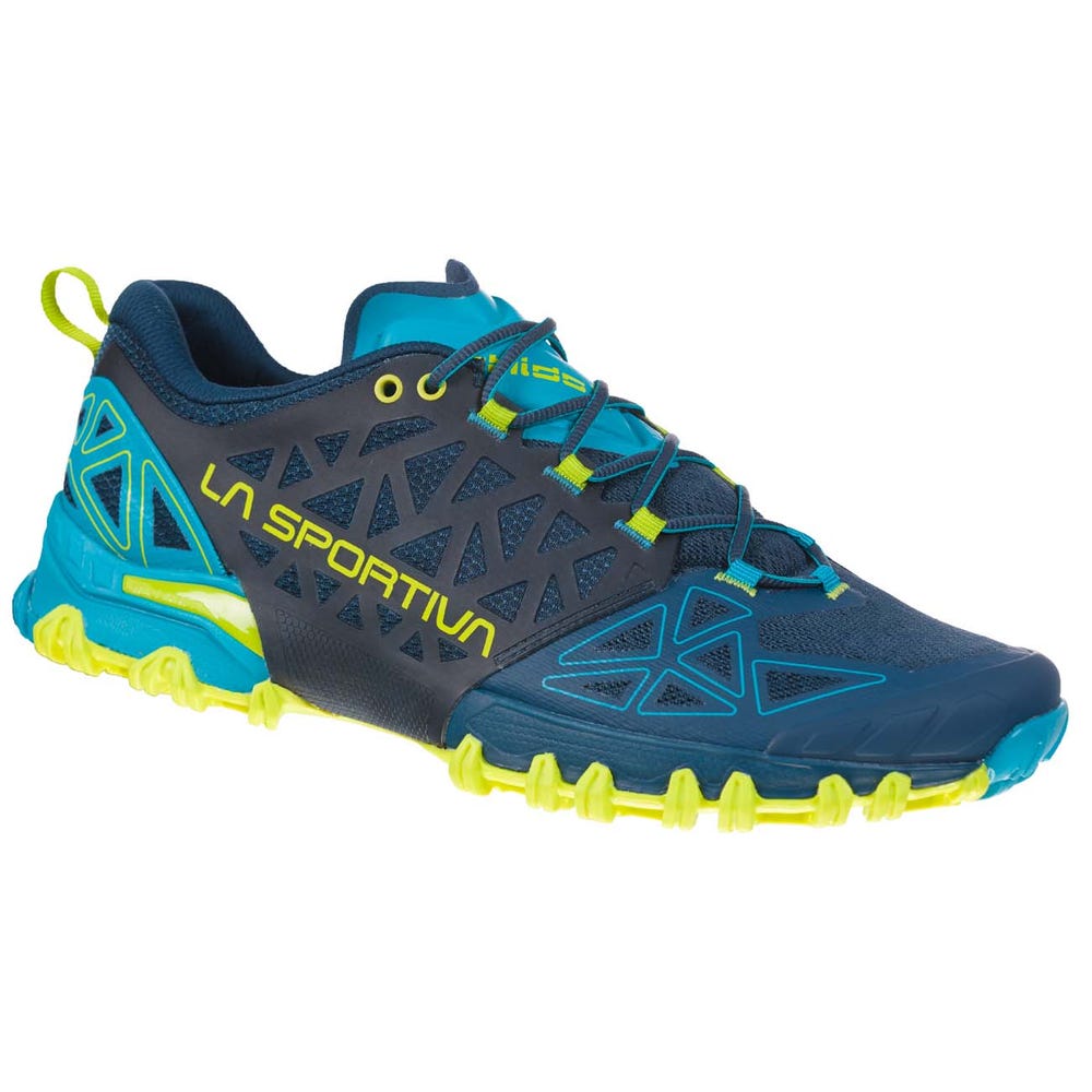 Zapatillas Trail Running La Sportiva Bushido II Hombre Azules Chile-4571839